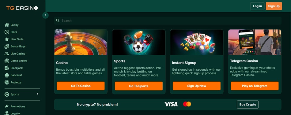 tg casino